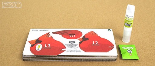 Сделай сам Red Bird 3D-головоломка на воображение
