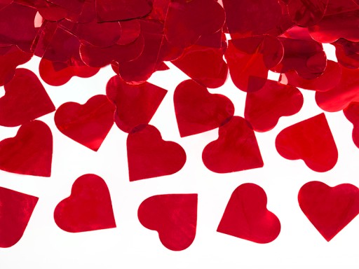 RED HEARTS Трубка для стрельбы конфетти 80см