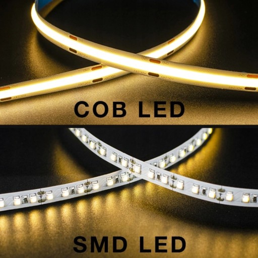 Taśma LED COB 5M 12V NEON BEZPUNKTOWA NEUTRALNA
