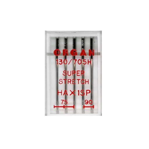 Иглы Organ HAx1SP полуплоские для растягивающейся смеси 75-90