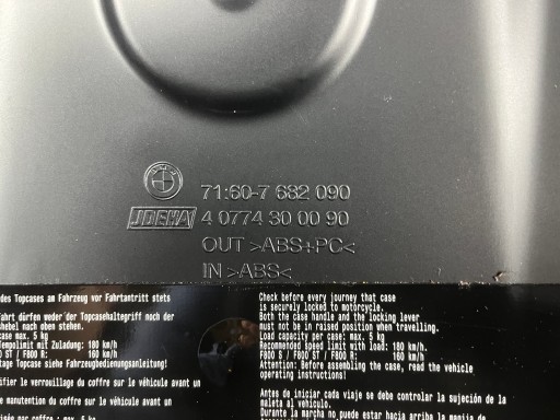 Верхняя крышка BMW 28L 7682090