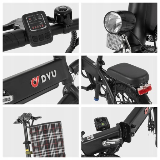 Электрический велосипед Dyu A1f Pro 16 