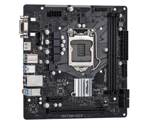 Материнская плата ASRock H470M-HDV Micro ATX