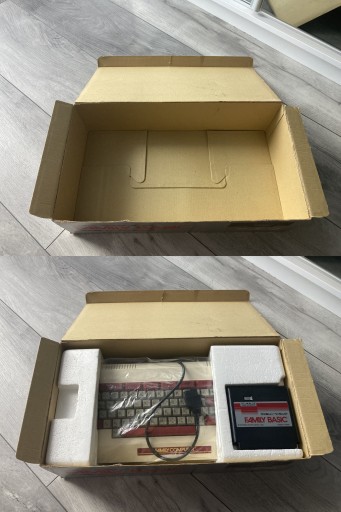 Nintendo Famicom Family Basic (HVC-007) в коробке