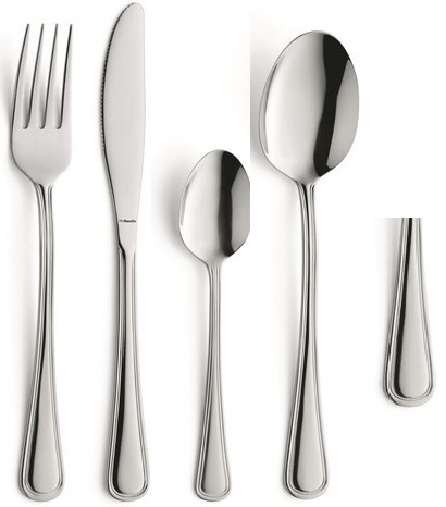 Amefa 72 Sutlery Set 1570 Болонья 18 человек из нержавеющей стали 3x 24 Set Set
