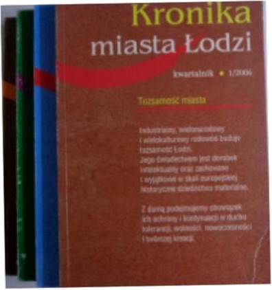 Хроника города Лодзи № 1-4, 2006 г.