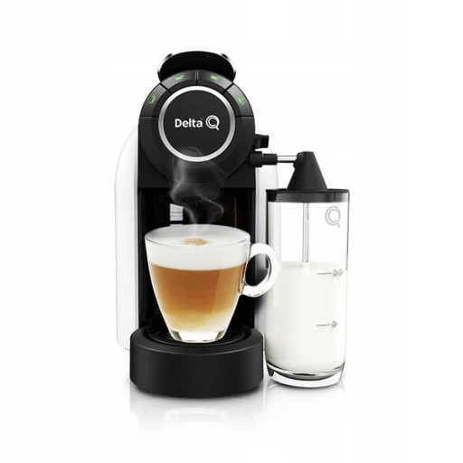 Капсульная кофемашина Delta Q Qool Milk 19 бар белый/черный