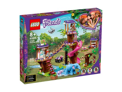 LEGO FRIENDS - Baza ratownicza w dżungli - 41424