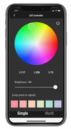 Контроллер изменения цвета светодиода Rockford Fosgate PMX-RGB для морских колонок