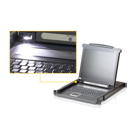 Konsola Aten PS/2 VGA LCD 17