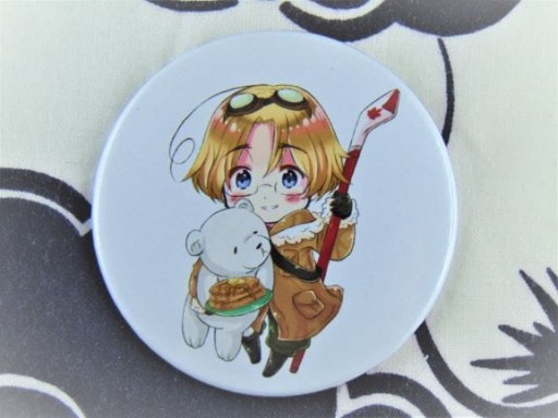 Булавка Anime Hetalia Canada 58 мм