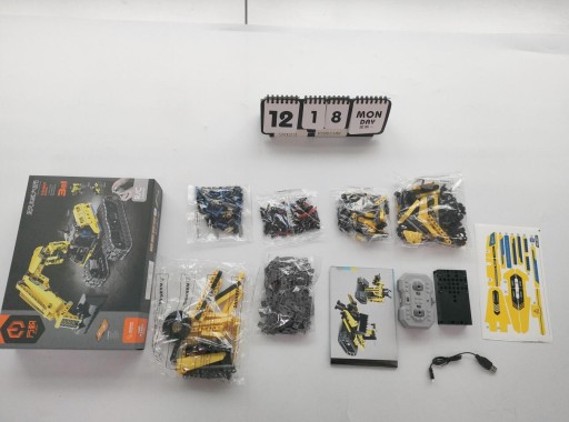 РОБОТ БОЛЬШОЙ НАБОР 3в1 ЭКСКАВАТОР БУЛЬДОЗЕР СТРОИТЕЛЬНЫЕ ИГРУШКИ DIY
