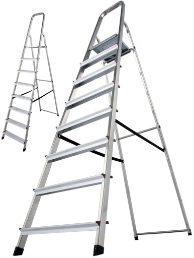 Drabina Krause Corda 8 st. (wys. rob. 3,65m)
