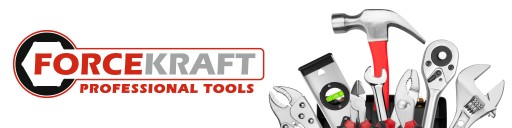 FORCEKRAFT Металлический ящик для инструментов с набором оборудования из 85 элемнтов
