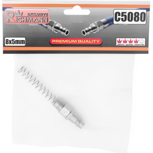 КОНЕЦ ДЛЯ ПОЛИУРЕТАНОВОГО ШЛАНГА 8X5MM НАРУЖНАЯ RICHMANN C5080