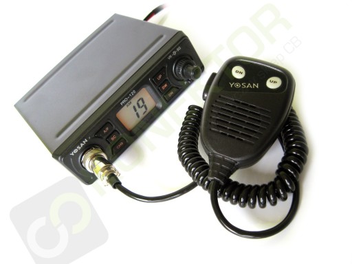Радиостанция Yosan PRO-120 + SIRIO AS-100 MAG CB