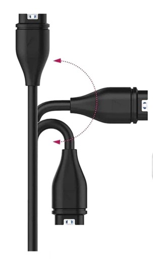 Kabel USB-C + Zaślepka / Garmin Venu / Venu Sq