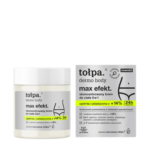 TOŁPA MAX EFEKT концентрированный укрепляющий крем для тела против растяжек