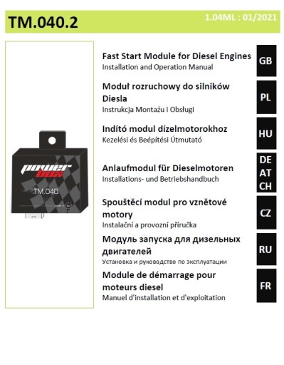 Ułatwiający rozruch DIESEL (AUDI BMW OPEL VW SEAT)