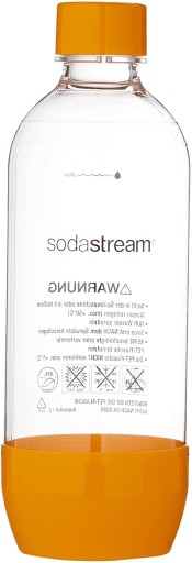 Sodastream Terra White 2 бутылки: белая и оранжевая + напитки «Болеро»