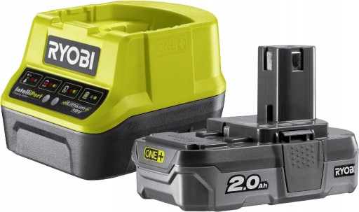 КОМБО-НАБОР RYOBI, 8 ИНСТРУМЕНТОВ, КЛЮЧ 18 В +5 Ач +2 Ач