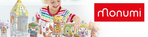 Monumi 3D kolorowanka Tiny Form ul Potworna S 32cm