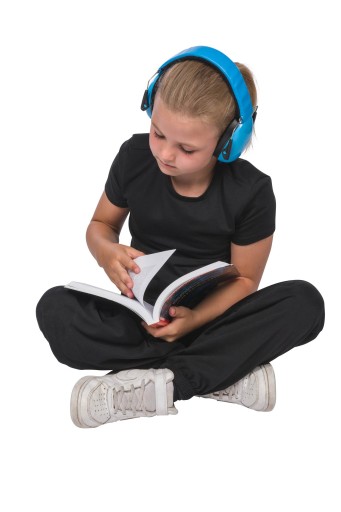 DOOKY Junior blue 3+ защитные наушники с шумоподавлением (5-16 лет)