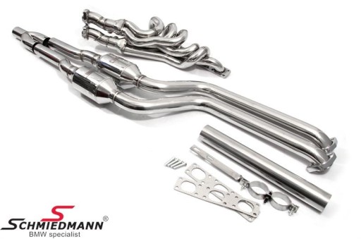 Wydech BMW E46 M52TU M54 320i 325i 328i 330i 520i 525i 530i Schmiedmann