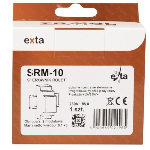 ZAMEL STEROWNIK ROLET PROGRAMATOR EXTA SRM-10