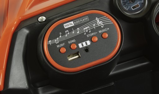 АВТОМОБИЛЬ БАГГИ ДЖИП АККУМУЛЯТОР 4X4 EVA КОЖА MP3
