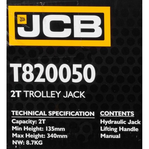 ПОДЪЕМНЫЙ ДОМКРАТ 135–340 мм JACK FROG JCB 2T