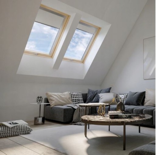 Roleta zaciemniająca SK06 do VELUX | S6A do Rooflite,Dakea,Dakstra | beżowa