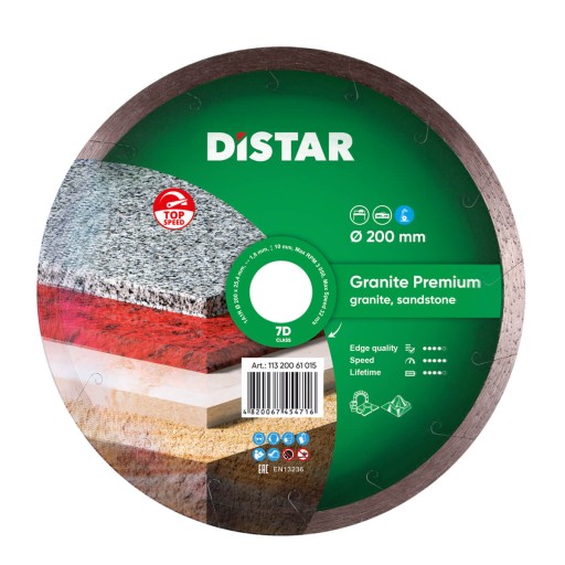 TARCZA DIAMENTOWA DISTAR 250x1,8x10x25,4Granit Pre
