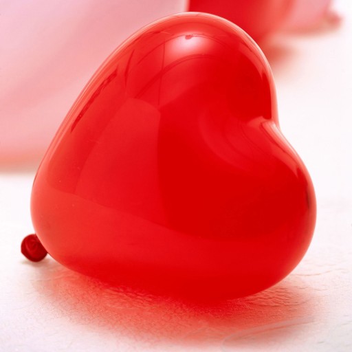 Balony SERCA białe DUŻE 100szt.