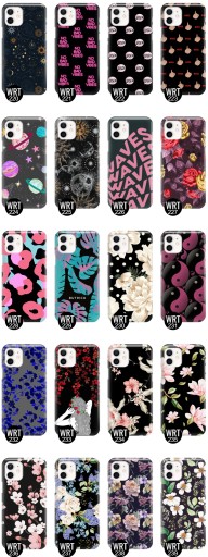 Etui Case do iPHONE 12 Ostre Dziewczęce Top Wzory