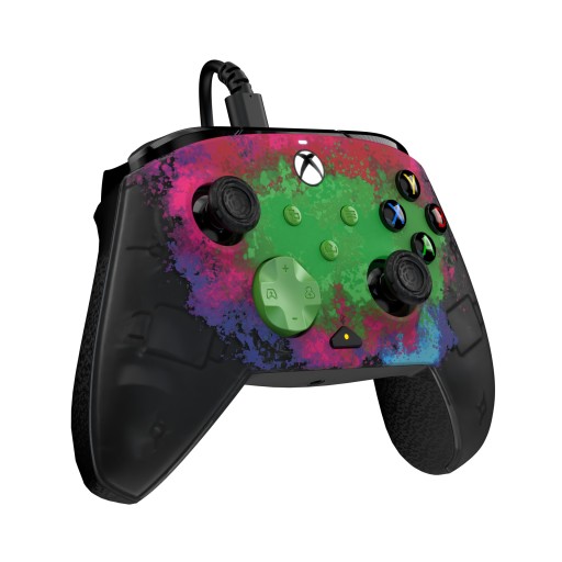 PDP XS Pad przewodowy Rematch Space Dust Glow in the Dark