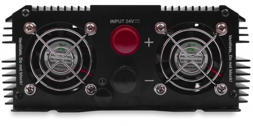 PRZETWORNICA NAPIĘCIA 24V 230V 1000/2000W USB VOLT