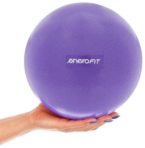 Piłka do ćwiczeń Fitness Pilates 25cm - fioletowa