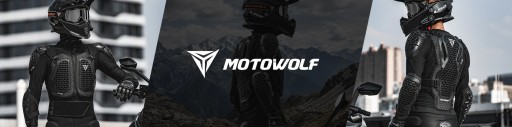 Мотоциклетная куртка, броня «Черепаха», Buzer, защита грудной клетки MOTOWOLF XL