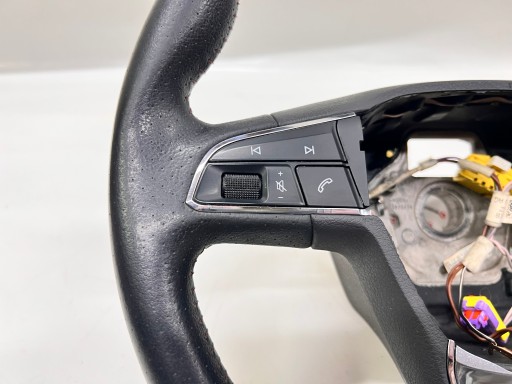 SEAT LEON III FR КОЖАНЫЙ РУЛЕВОЕ КОЛЕСО 5F0419091M