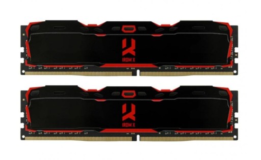 GOODRAM IRDM X 2x8 ГБ, 3200 МГц DDR4 CL16 DIMM (IR-X3200D464L16SA/16GDC)