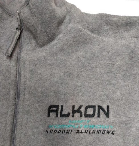 Мужской корпоративный рекламный флис JHK LOGO EMBROIDERY