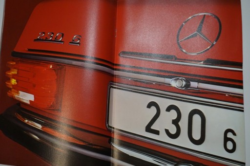 ПАПКА ПРОСПЕКТА Mercedes-Benz W114 W115 200 230