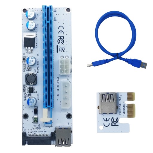 Riser 008S GOLD Новейшая модель! USB 3.0 PCI-E