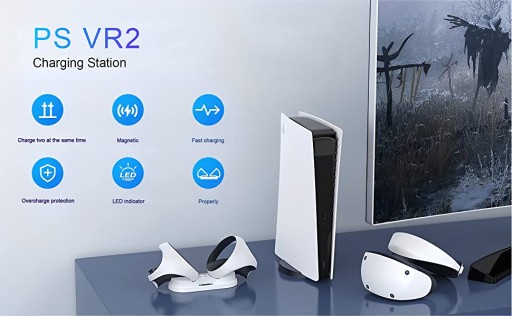 ЗАРЯДНАЯ СТАНЦИЯ ДЛЯ PS VR 2 ЗАРЯДНАЯ ДОК-СТАНЦИЯ PS VR 2