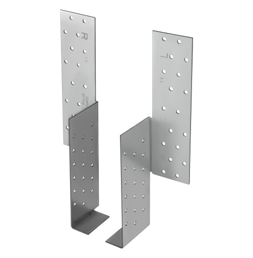 Łączniki ciesielskie krokwiowe 270 x 63 mm 2mm 20 kpl. (L + R) Simpson SFHM