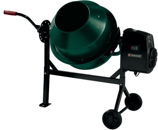 Betoniarka Budowlana Mieszarka Mieszadło Do Betonu Zapraw PARKSIDE 62L 220W