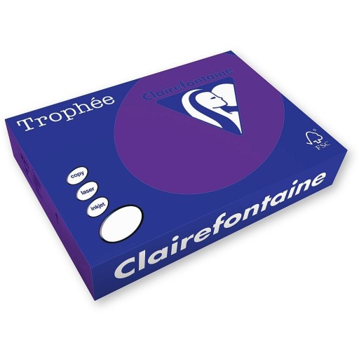 Papier ksero kolorowy A4 80g 500x 1786 Trophee fioletowy