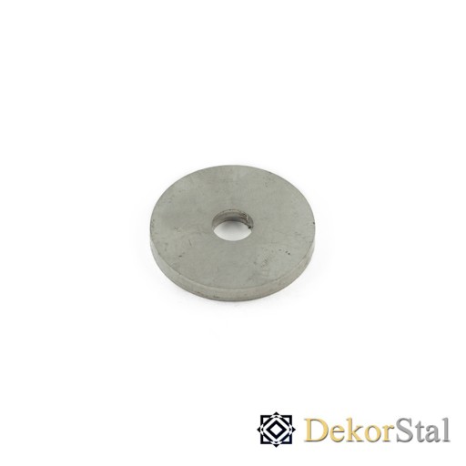 Krążek nierdzewny fi 50 x 5 mm z otworem fi 10 mm, INOX 304