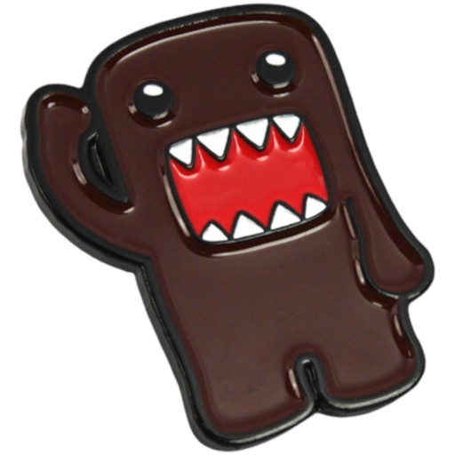 Металлические крокодилы DOMO KUN JDM DOMOKUN, значок на булавке для рюкзака, одежды